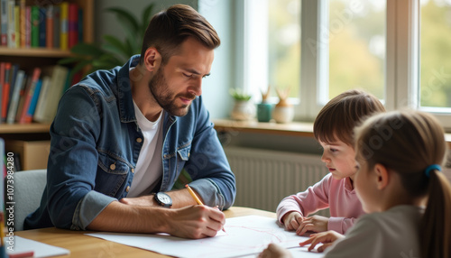 Family Drawing Time