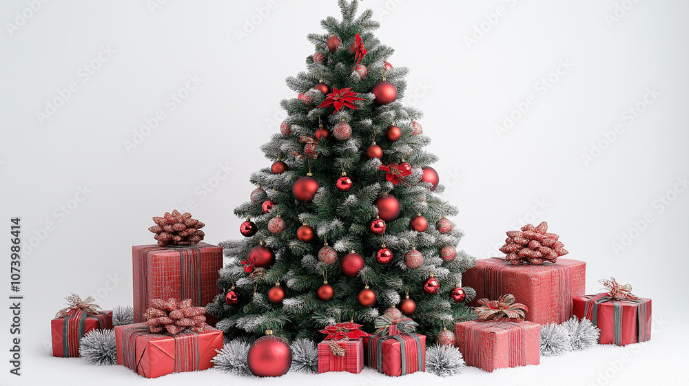 christmas tree with gifts christmas tree with gifts