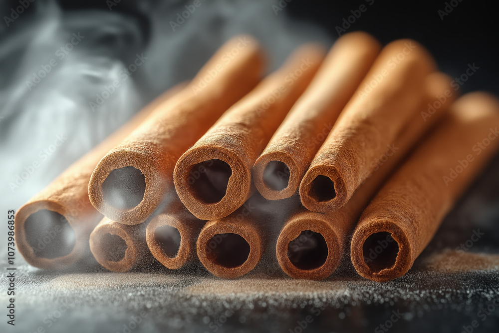 Cinnamon Sticks,  Spice Ingredients in Cooking and Baking, Adding Natural Aroma and Flavor to Food