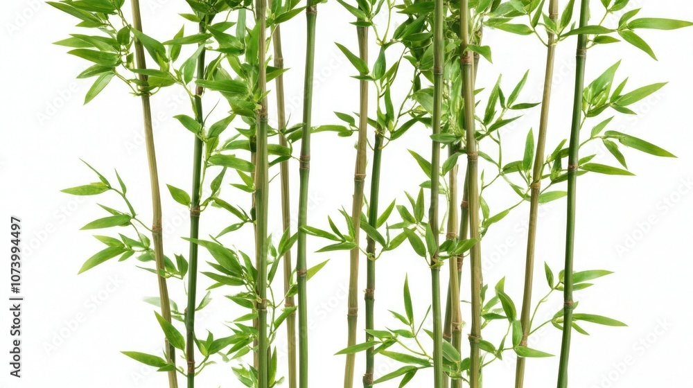 Fototapeta premium Pure, Green Bamboo Shoots