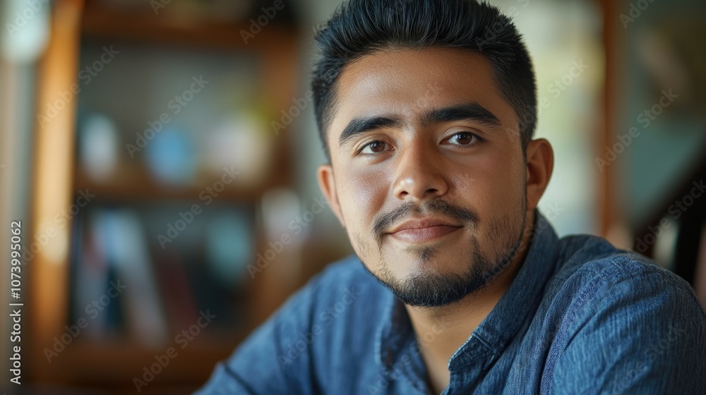 Smiling Man Looking at Camera Smiling Man Looking at Camera