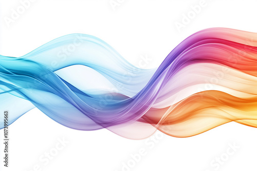 abstract colorful wave