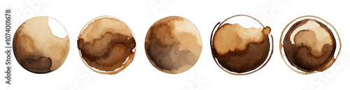 Splatter ink vector dirt stain brown brush. Paint inkblot black blob ink splatter grunge isolated background design.