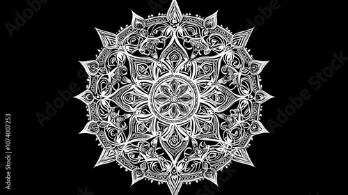 Mandala magique arcanes circulaires de sort mandala illustration. Arcane. Illustration photo