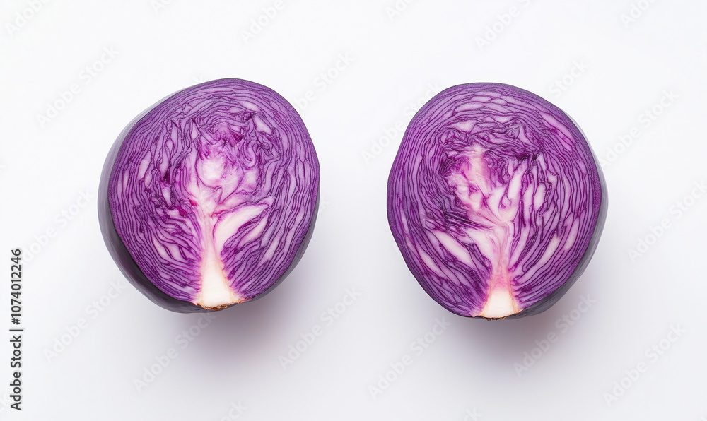 Vibrant Red cabbage Photography for Bold Designs | High-Impact Botanical Stock Image Vibrant Red cabbage Photography for Bold Designs | High-Impact Botanical Stock Image
