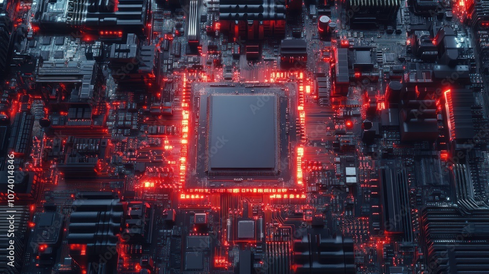 Circuit Board Abstract Circuit Board Abstract