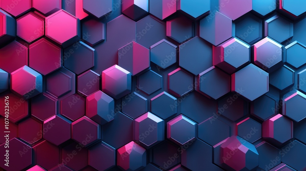 Abstract 3D Render Geometric Technology Background Featuring Hexagons And Metallic Cubes Futuristic Metallic Design Modern Wallpaper Abstract 3D Render Geometric Technology Background Featuring Hexagons And Metallic Cubes Futuristic Metallic Design Modern Wallpaper