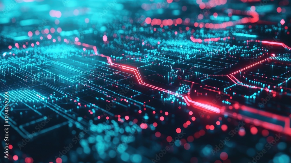 Digital Data Cyber Network With Hexagonal Pattern And Light Blue Glowing Background Futuristic Technology Data Flow And Cyber Security Digital Data Cyber Network With Hexagonal Pattern And Light Blue Glowing Background Futuristic Technology Data Flow And Cyber Security