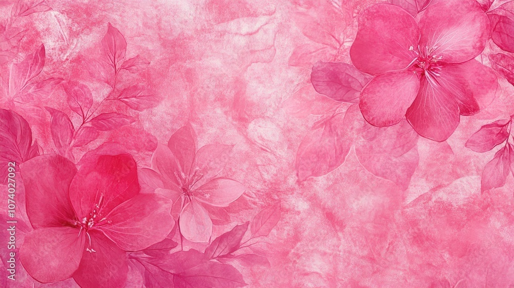 Pink floral texture background ideal for various design projects Pink floral texture background ideal for various design projects