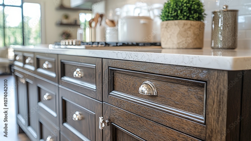 Modern kitchen cabinetry with a focus on design and organization. Modern kitchen cabinetry with a focus on design and organization.