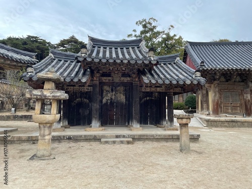 forbidden city, Korean temple - Tongdosa photo