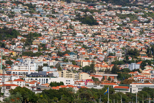 Funchal capital of Madeira Portugal landscape