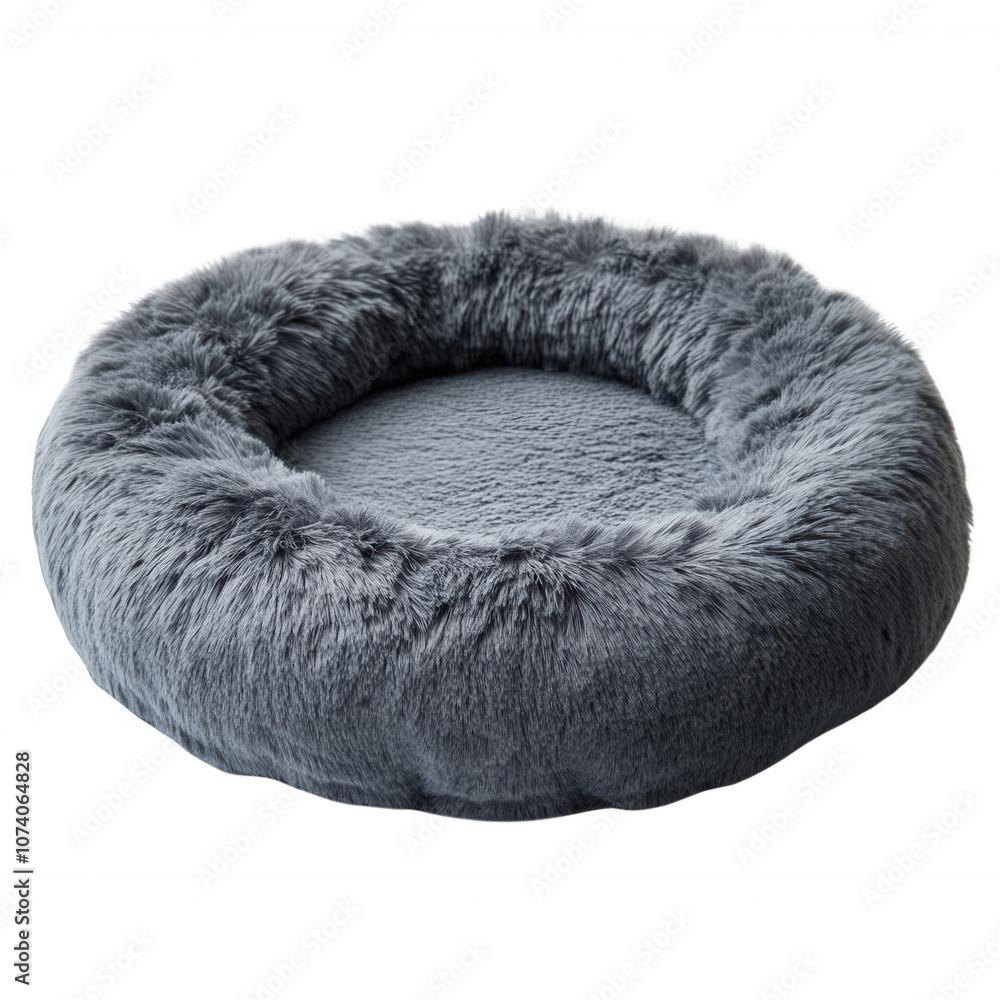 Pet bed, white isolate background Pet bed, white isolate background
