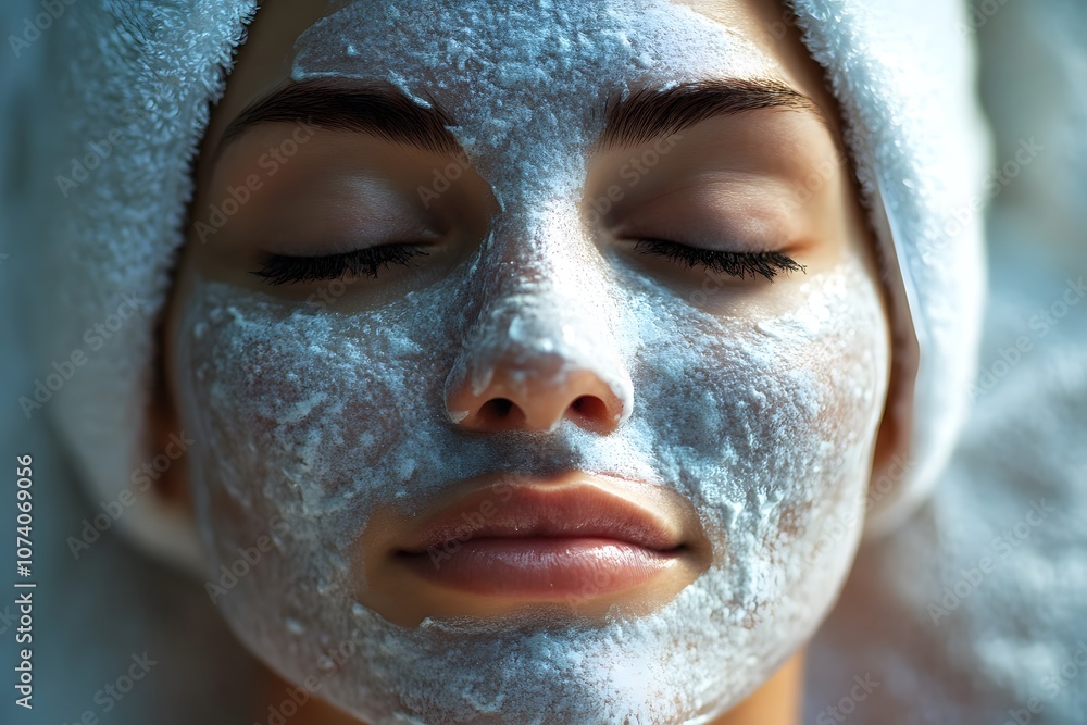 Fototapeta premium A skin care massage , Generative AI