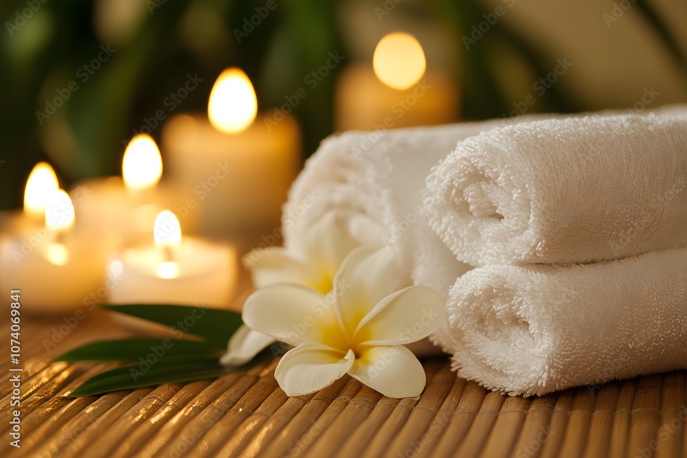 A skin care massage , Generative AI A skin care massage , Generative AI