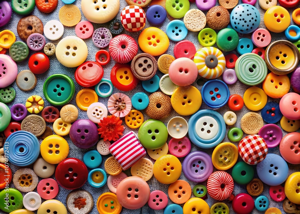Charming Background of Cute Buttons in Various Colors for Creative Design Projects and Digital Art, Perfect for Crafts, Scrapbooking, and Fun Visuals Charming Background of Cute Buttons in Various Colors for Creative Design Projects and Digital Art, Perfect for Crafts, Scrapbooking, and Fun Visuals