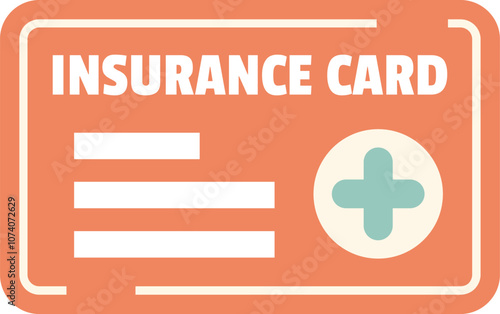 Insurance card providing financial protection and access to healthcare services
