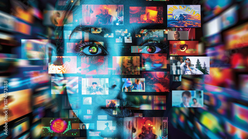 Exploring the Interaction of Technology and Human Emotion Through a Digital Collage of Images Reflecting Diverse Experiences