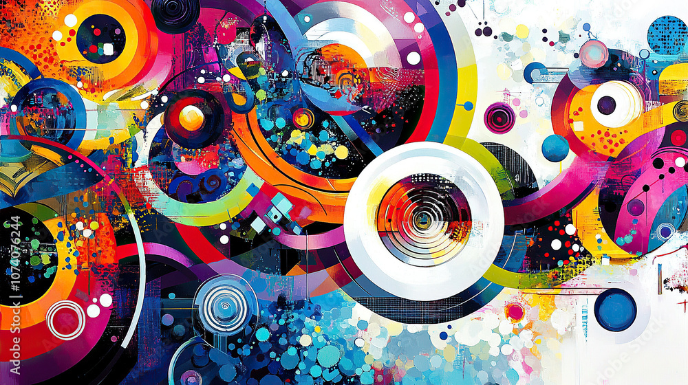 Obraz premium Abstract colorful background