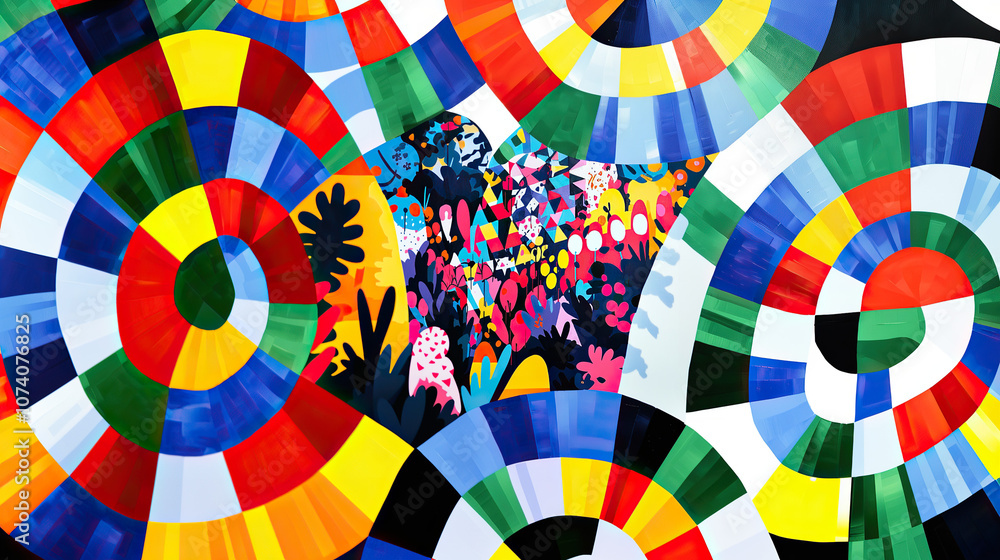 Obraz premium Abstract colorful background