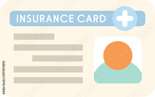 Health insurance card showing important medical coverage details, symbolizing healthcare access and financial protection