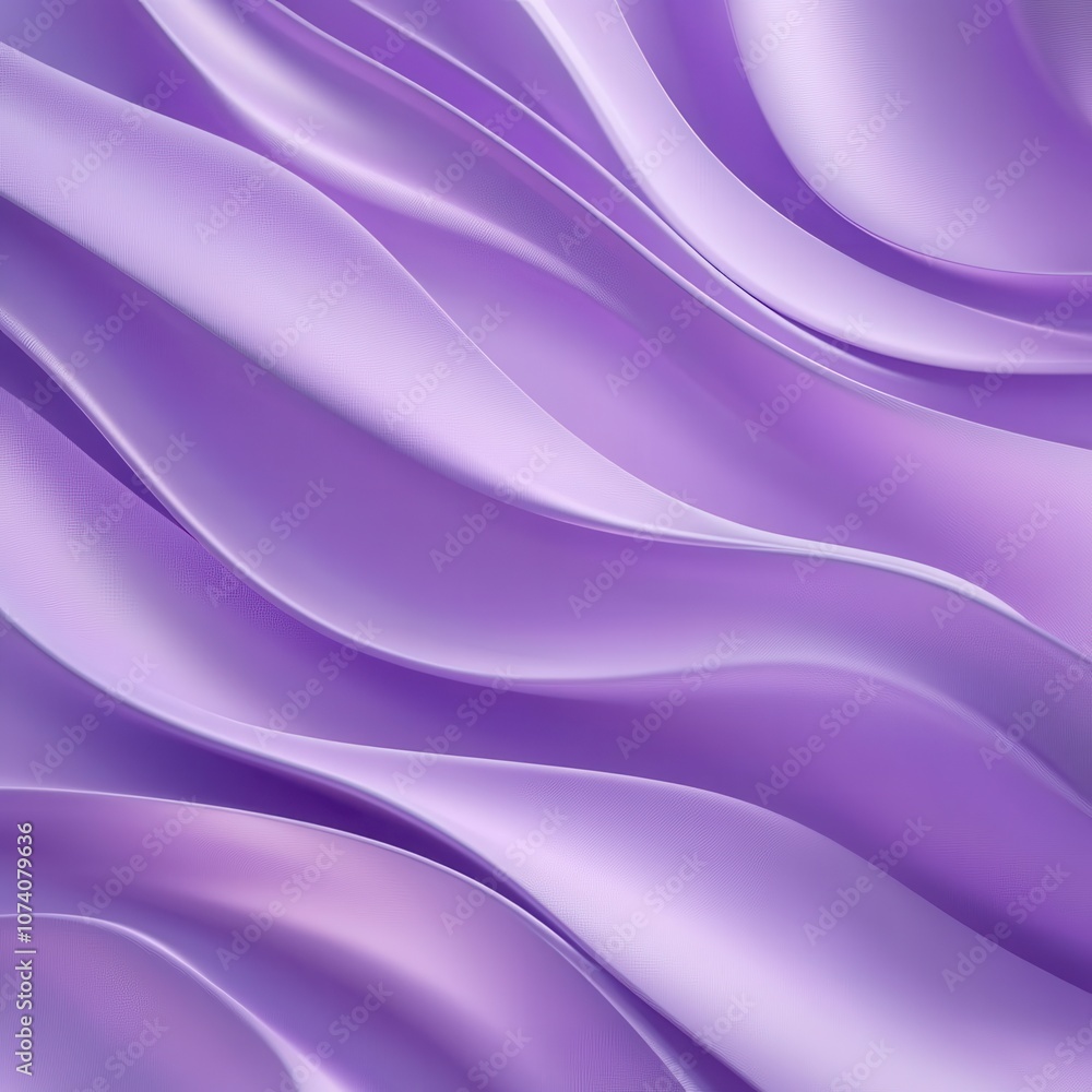 Abstract Purple Wavy Background with Smooth, Flowing Curves Abstract Purple Wavy Background with Smooth, Flowing Curves