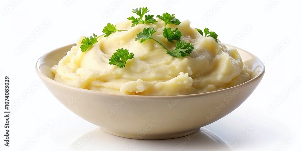 Delicious Mashed Potatoes Isolated on a Clean Background for Culinary Use and Recipe Illustrations, Perfect for Food Blogs and Cookbooks Featuring Creamy Comfort Food Delicious Mashed Potatoes Isolated on a Clean Background for Culinary Use and Recipe Illustrations, Perfect for Food Blogs and Cookbooks Featuring Creamy Comfort Food