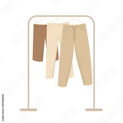 Thrift Fashion Store Illustration