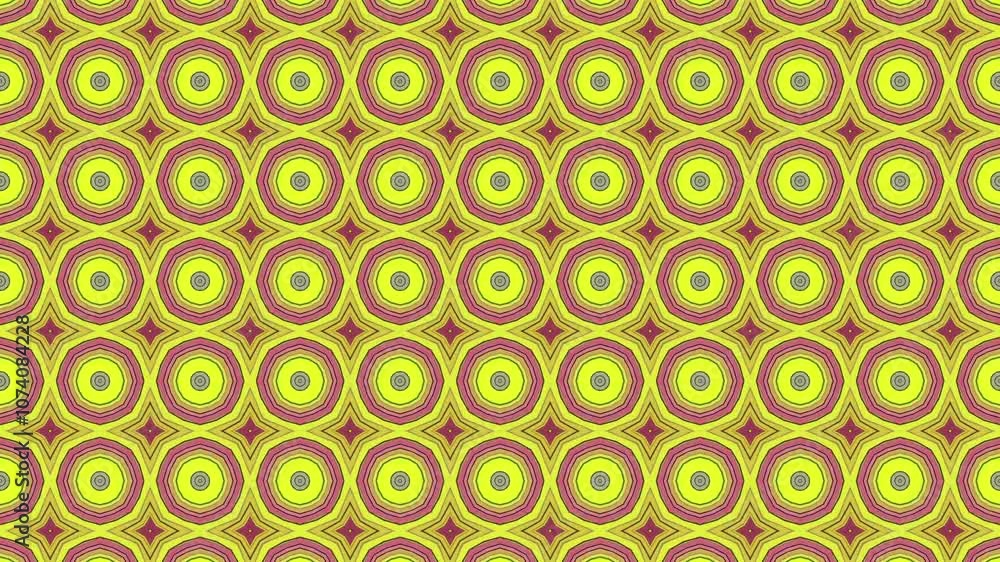 Kaleidoscope seamless looped patterns motion graphics background. 4k Kaleidoscope seamless looped patterns motion graphics background. 4k