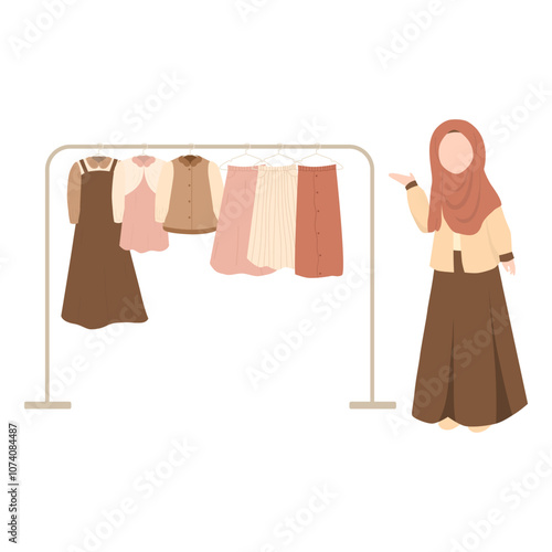 Woman Sell Preloved Clothes