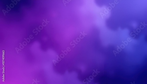 purple and blue clouds in the sky with a black background