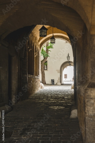 street in old town