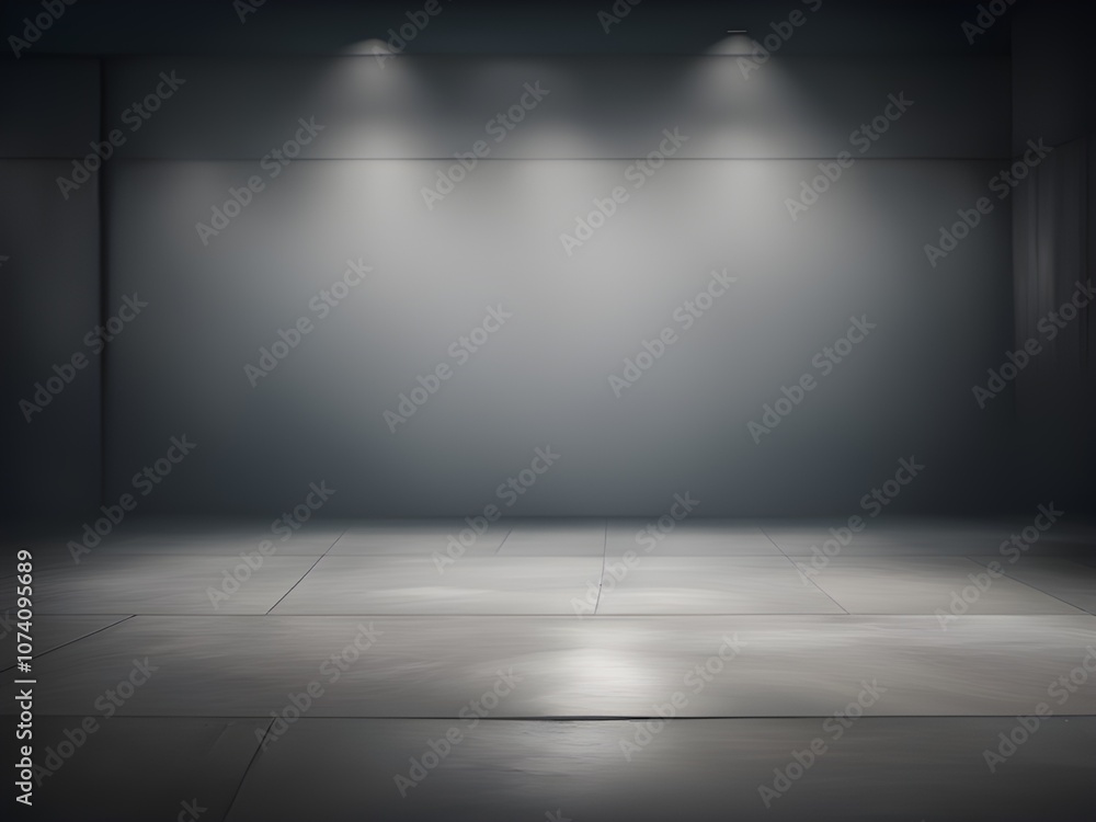 empty abstract industrial concrete interior. concrete floor and dark room. 3d illustration empty abstract industrial concrete interior. concrete floor and dark room. 3d illustration