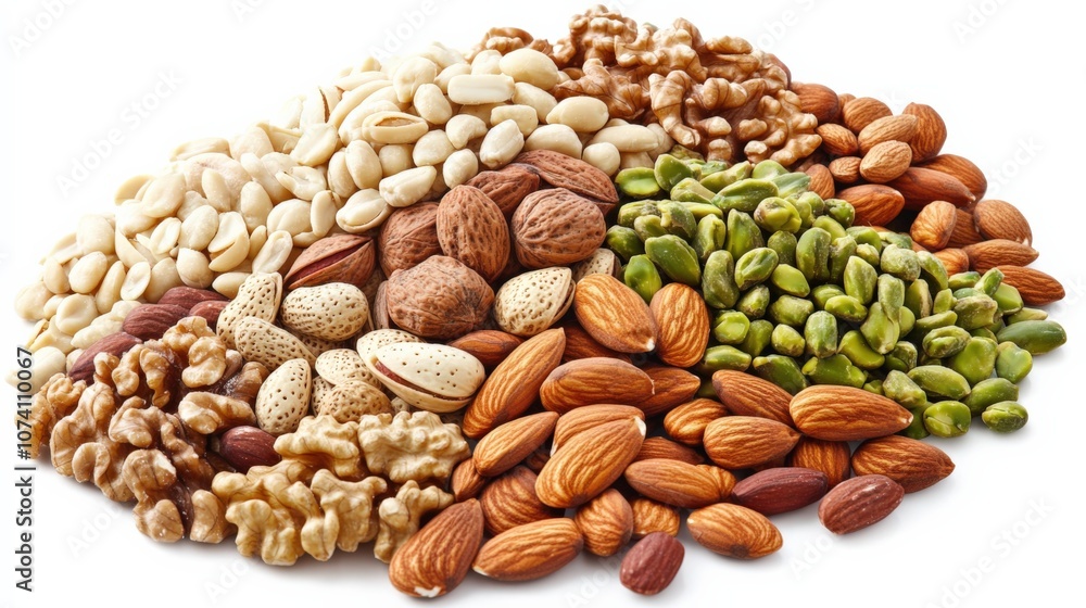 Variety of Nuts and Seeds for Healthy Snack Inspiration Variety of Nuts and Seeds for Healthy Snack Inspiration