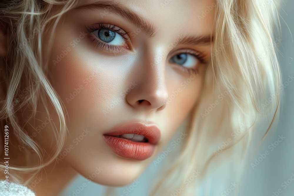 Image of a stylish blonde woman Image of a stylish blonde woman