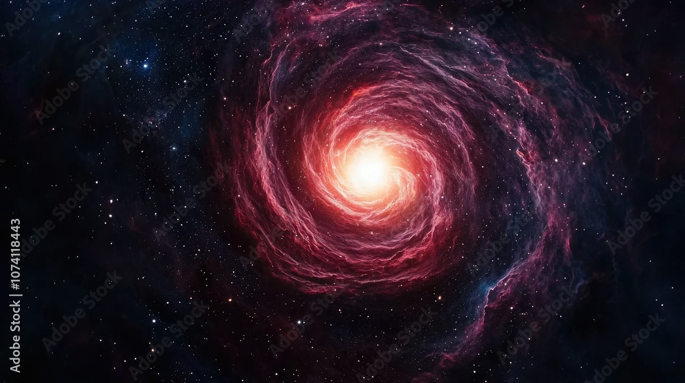 A vibrant spiral galaxy with a bright core, surrounded by a sea of stars, showcasing the beauty and mystery of the universe. A vibrant spiral galaxy with a bright core, surrounded by a sea of stars, showcasing the beauty and mystery of the universe.