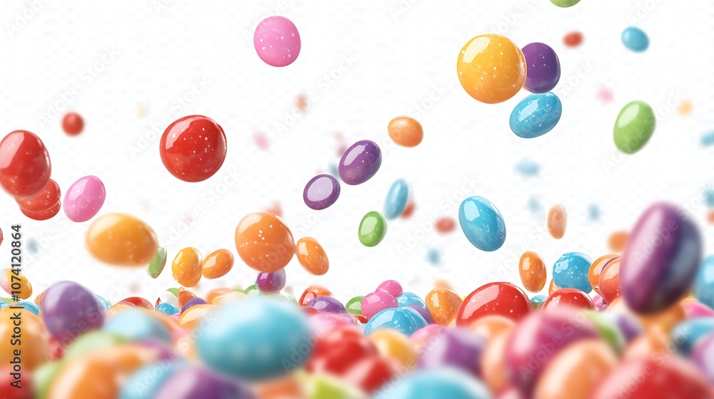 A Colorful Symphony of Candy A Colorful Symphony of Candy