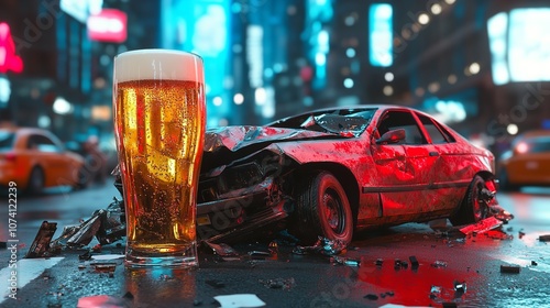 Dont_drink_and_drive-Auto_accident_involving_one_car_and_g