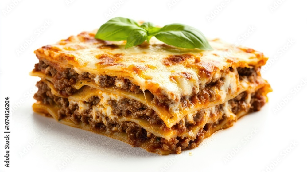 Delicious Layers of Classic Lasagna with Basil Delicious Layers of Classic Lasagna with Basil