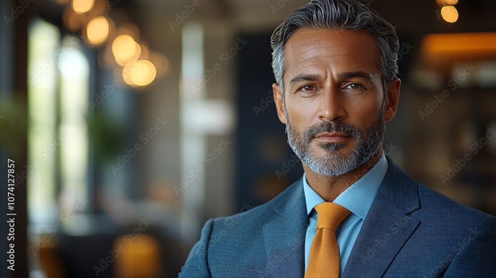 Confident indian man in stylish suit exudes professionalism Confident indian man in stylish suit exudes professionalism
