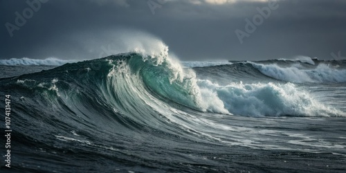 Abstract silky waves on dark background, vertical composition, shiny, flowing, smooth, elegant, abstract, silk, dark