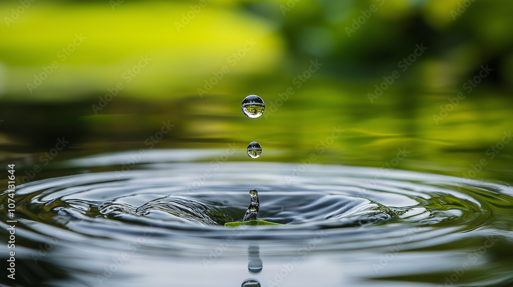 water drops on a leaf water drops on a leaf