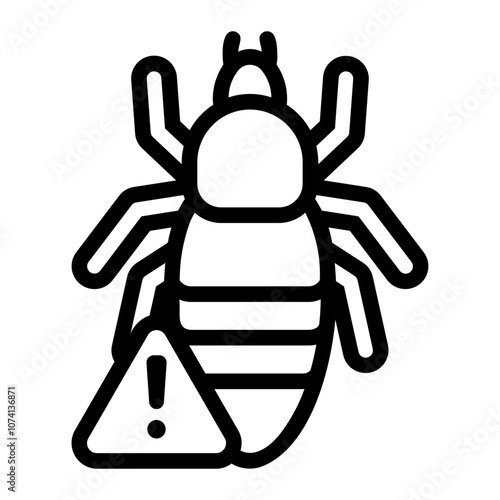 lice Line Icon