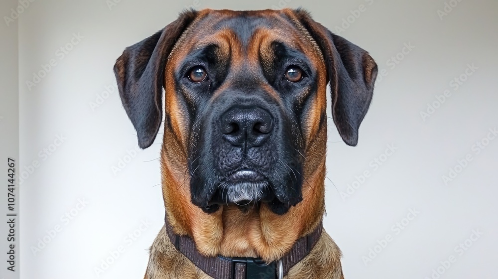 Obraz premium Capture the majestic presence of a dog with striking features and expressive eyes in your photography