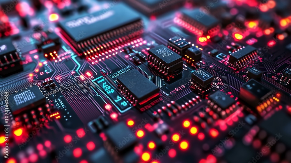 電子基板_マザーボードのイメージ画像 電子基板_マザーボードのイメージ画像