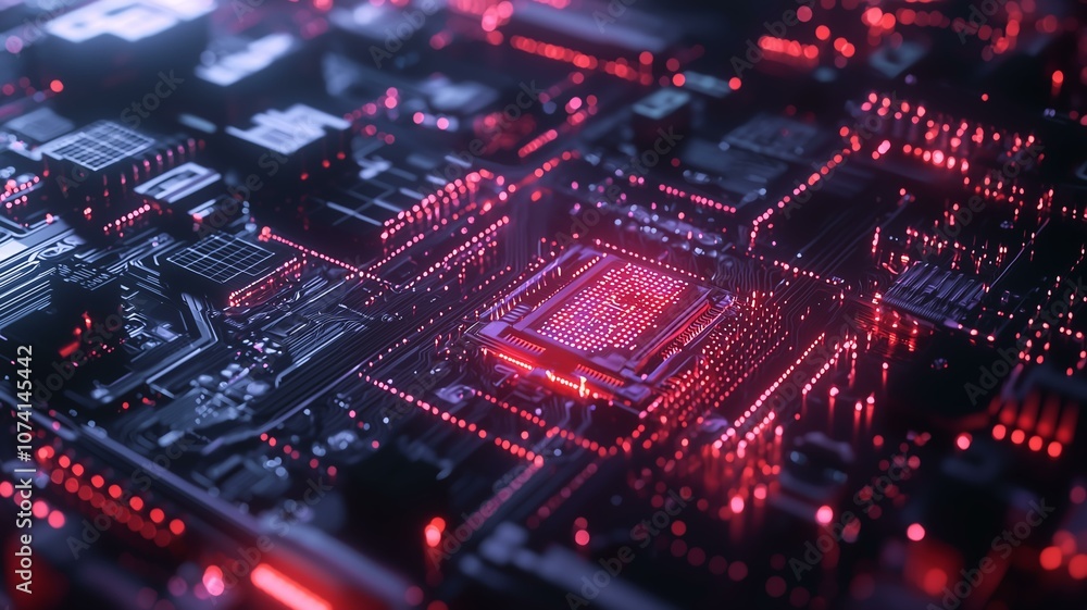 電子基板_マザーボードのイメージ画像 電子基板_マザーボードのイメージ画像