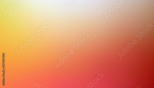 Abstract Yellow and Red Gradient Background