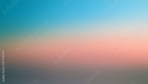 Abstract Blue and Pink Gradient Sky Background