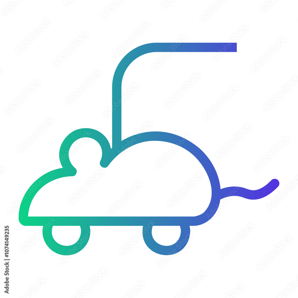 mouse Line Gradient Icon mouse Line Gradient Icon