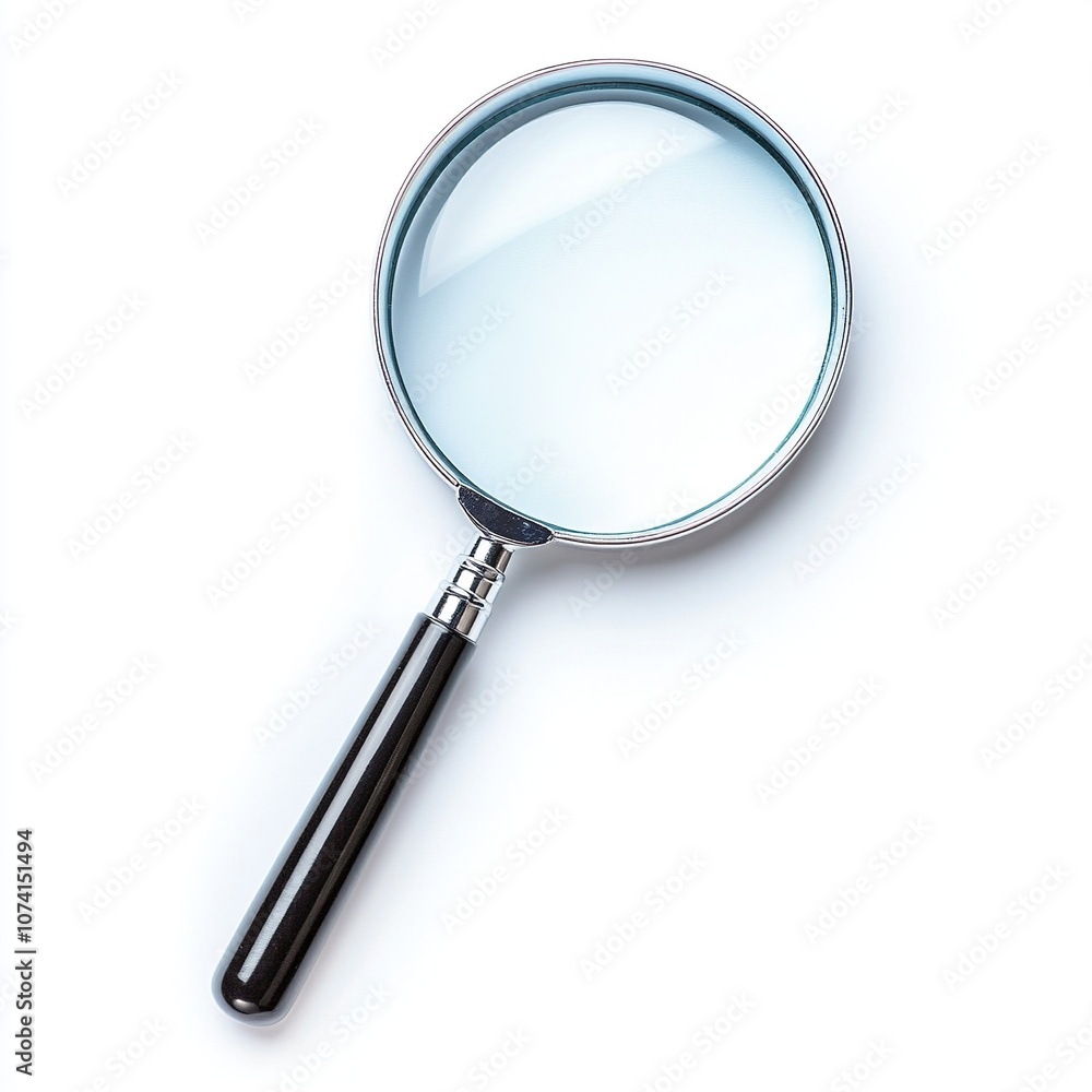Magnifying glass isolated on a white background Magnifying glass isolated on a white background